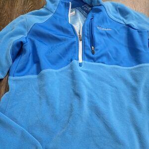 Columbia Blue Thermal Pullover